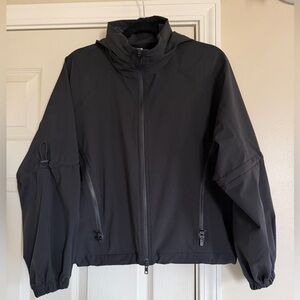 Athleta Stay Fly Windbreaker. Black XS